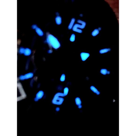 Invicta Men's Watch 22812 Pro Diver Quartz Chronograph Blue Black Rubber Strap - Picture 8 of 15